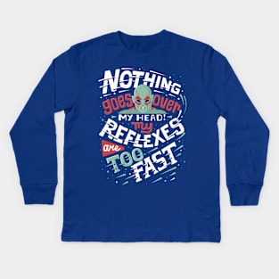 Fast reflexes Kids Long Sleeve T-Shirt